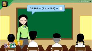 สื่อการเรียนการสอน การบวก ลบ คูณ หาร ทศนิยมระคน ตอนที่ 1 ป.6 คณิตศาสตร์